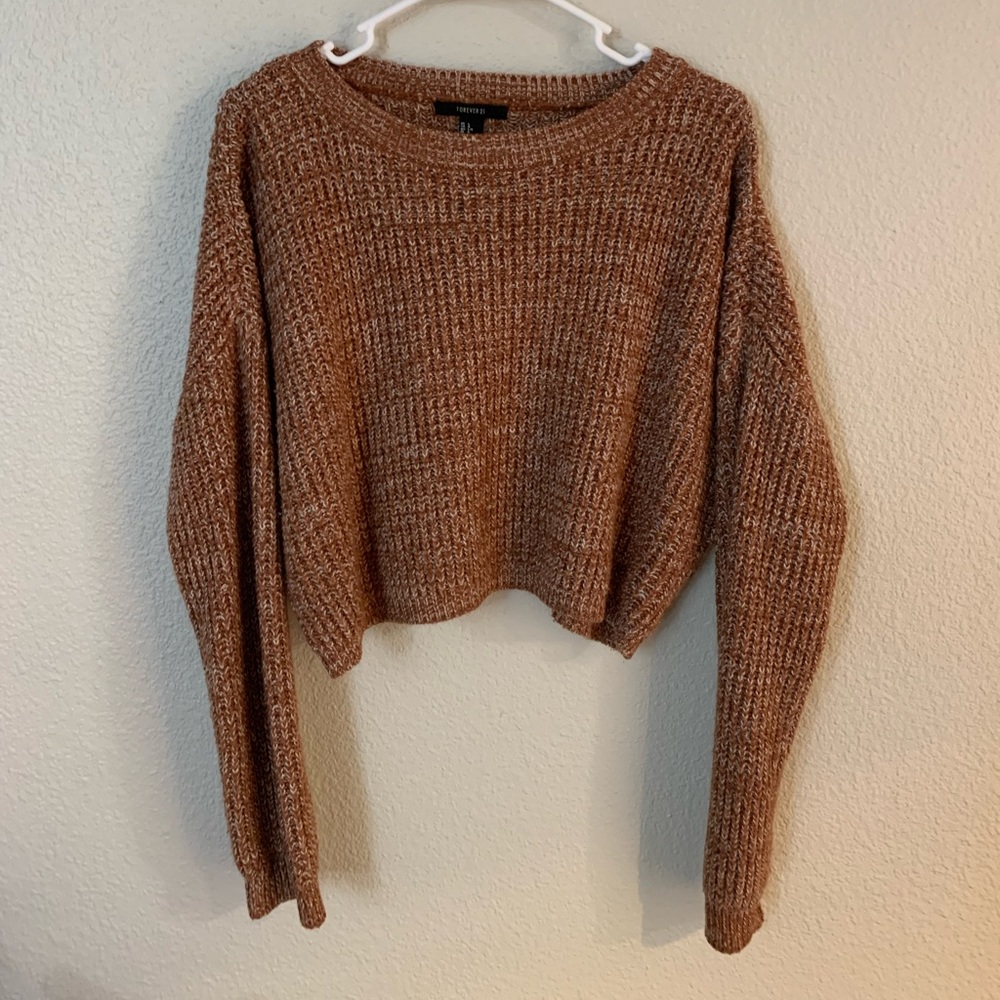 Cropped F21 sweater